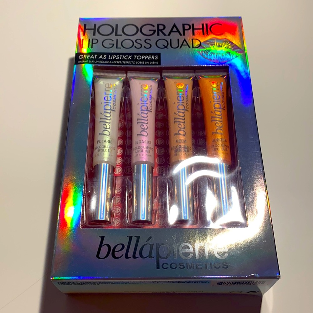 Holographic Lip Gloss Quad - Bellápierre Cosmetics